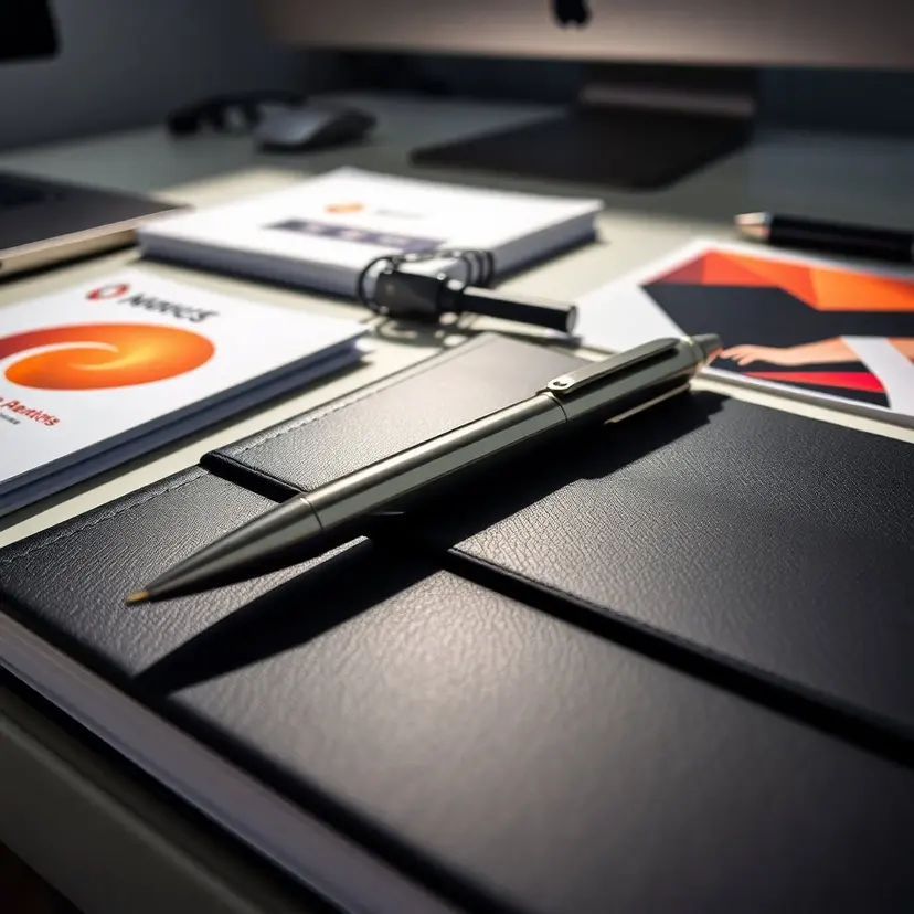 Spiralli defter ve üst düzey termo deri ajanda seti eğitim kurumlarına yönelik promosyon ürünleri