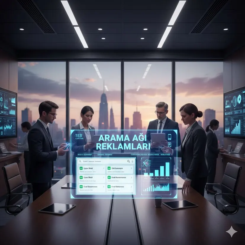 Anahtar kelime odaklı reklam stratejileri için grafik tasarımlı promosyon ürünleri