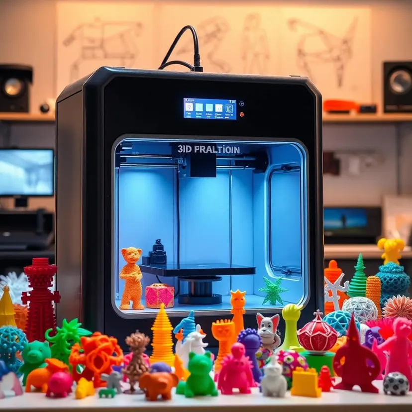 3D baskı ile üretilmiş özel şekilli promosyon ürünleri