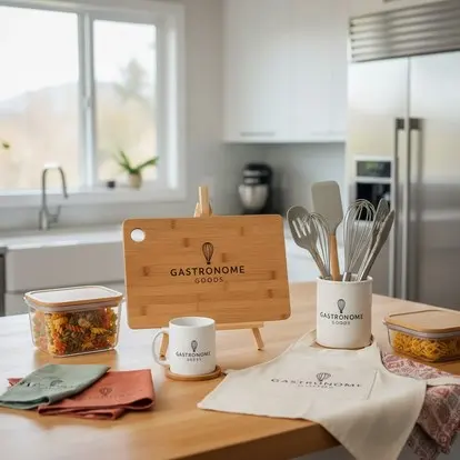 Gastronomi sektörüne özel baskılı mutfak aksesuarları ve promosyon ürünleri