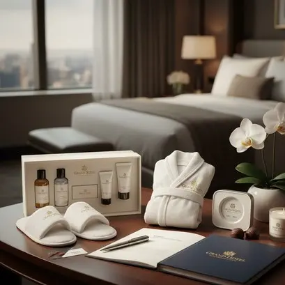 Otel konforunu artıran özel tasarımlı buklet ve karşılama seti