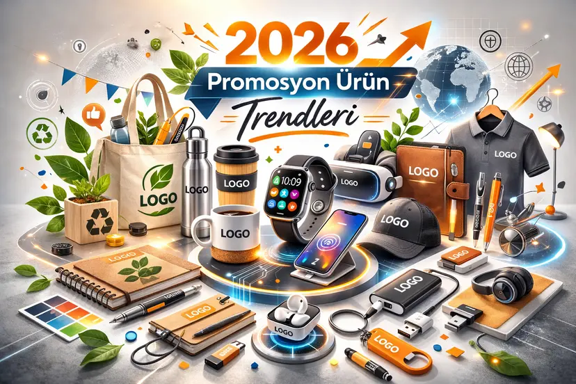 Sürdürülebilir malzemeden üretilen kişiselleştirilebilir promosyon ürünleri
