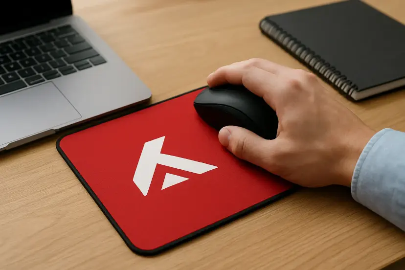 Günlük kullanım için tasarlanmış promosyon mouse pad, markanızın görünürlüğünü artıran baskılı yüzey