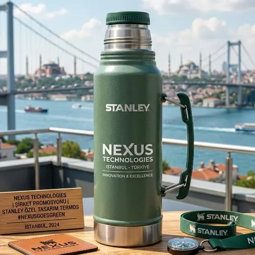 Logolu baskıya uygun Stanley Quencher, Travel Mug ve çelik termos modelleri