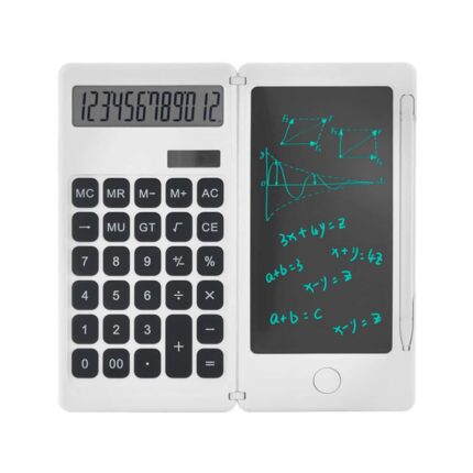 Beyaz 12 Haneli Hesap Makinesi - ym1823 kodlu ürün görseli