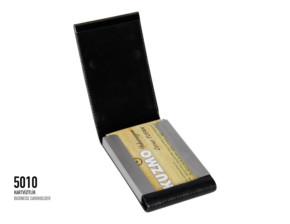 Kartvizitlik Metal Suni Deri – ym5010