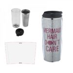 Şeffaf Çelik Kupa / 400 Ml - ym-5319 kodlu ürün görseli