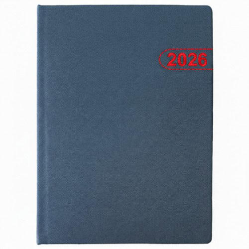 2026 yıl takvimi ile mavi kapaklı ajanda, ofis ve kişisel planlama için kullanılabilir. Promosyon bank, kurumsal promosyon ürünleri ve ofis malzemeleri tedarikçisi.