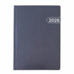 2026 takvimli ajanda, mavi renkli, şık ve kullanışlı planlama defteri, promosyon amaçlı ofis ve kişisel organizasyon için ideal.