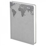 Termo Deri̇ Dünya Gofre Baskili Ajanda 17*24 Cm - mrn5519 kodlu ürün görseli