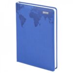 Termo Deri̇ Dünya Gofre Baskili Ajanda 17*24 Cm - mrn5519 kodlu ürün görseli