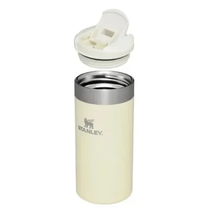 Şirket logo baskılı termal paslanmaz çelik termos, açık renkli ve sızdırmaz kapaklı, promosyon amaçlı çeşitli etkinliklerde kullanılmak üzere özelleştirilebilir.