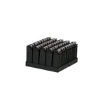 STR lüks promosyon çakmak gövdesi üzerinde 4 cm x 1,5 cm genişliğinde UV ve tampon baskı alanı detayı.